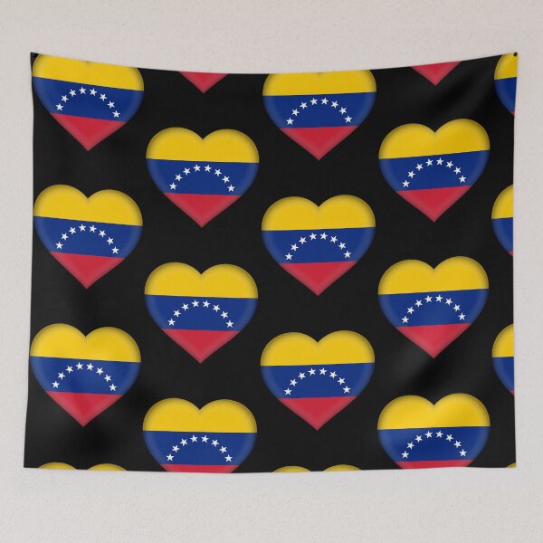Item preview, Venezuelan Heart 3D Flag Venezuela Love Design designed and sold by YAZ.