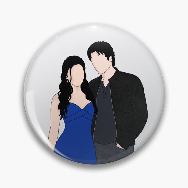Item preview, Elena and Damon (The Vampire Diaries) designed and sold by Alpha1810.