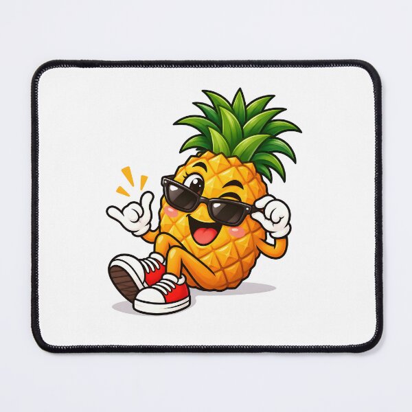 Item preview, Cool Pineapple in Sunglasses and Sneakers designed and sold by PRINTIONAL.