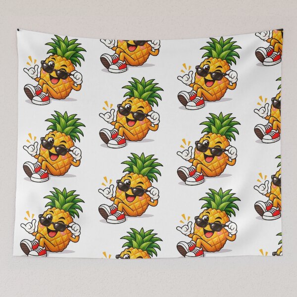 Item preview, Cool Pineapple in Sunglasses and Sneakers designed and sold by PRINTIONAL.