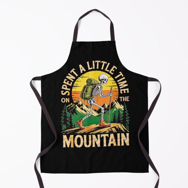 Item preview, Skeleton Hiker Spent A Little Time On The Mountain designed and sold by Byhergawaa.