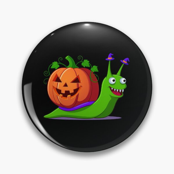 Item preview, Halloween pumpkin snail designed and sold by SaSe-Design.
