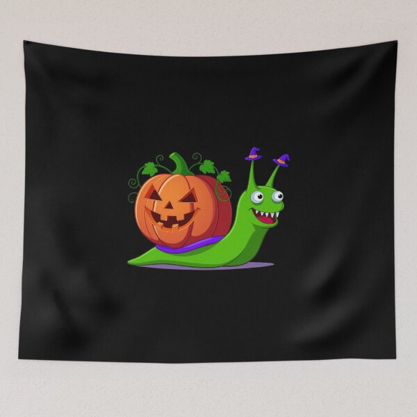 Item preview, Halloween pumpkin snail designed and sold by SaSe-Design.