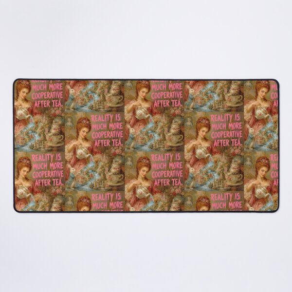 Item preview, Copy of Rococo Lady with Cats and Sleeping Dog designed and sold by Fairytale Emporium.