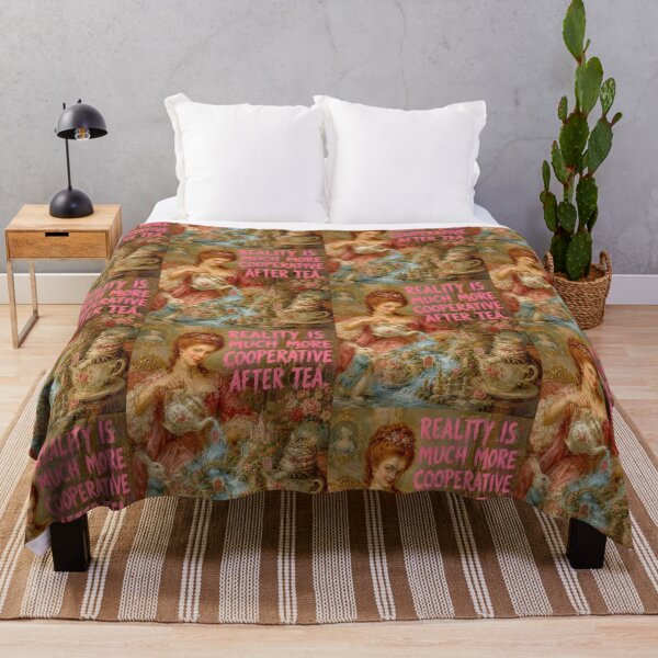 Item preview, Copy of Rococo Lady with Cats and Sleeping Dog designed and sold by Fairytale Emporium.