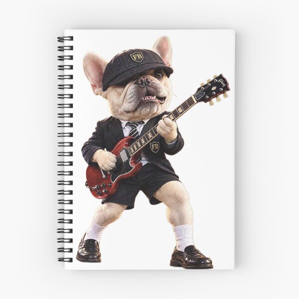 Item preview, Frenchie AC/DC  designed and sold by SmARTNiki.