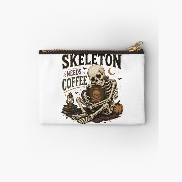 Item preview, Skeleton Needs Coffee designed and sold by RoyesButler.