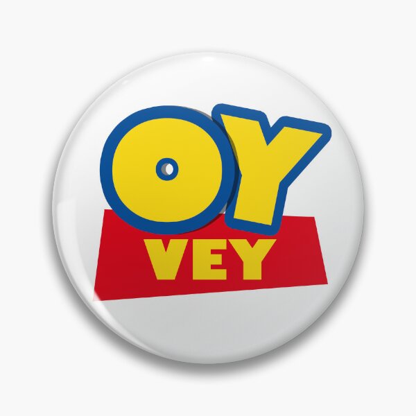 Item preview, Oy Vey - Logo Parody Funny Jewish Humor Design designed and sold by Deviant Logic Design.