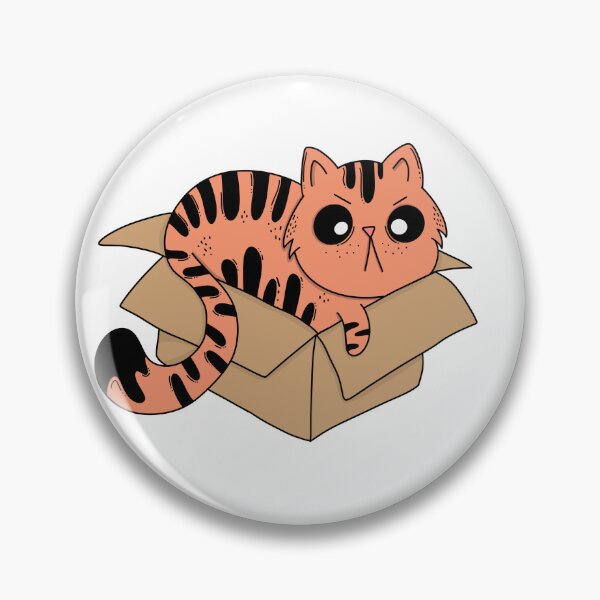 Item preview, Cat on a box designed and sold by Mlnbj.