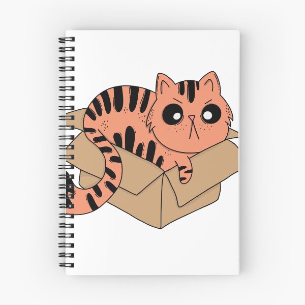 Item preview, Cat on a box designed and sold by Mlnbj.