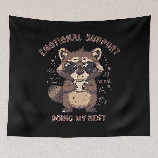Item preview, Vintage Raccoon Mascot Humor designed and sold by ChicTrendz.