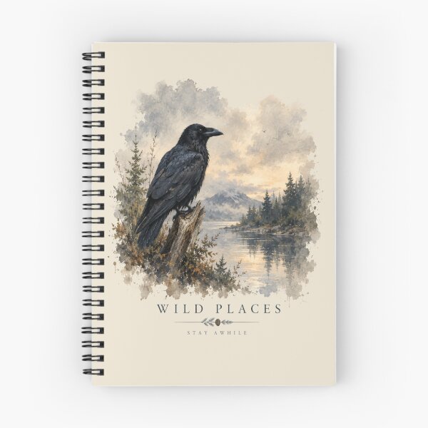 Item preview, Raven in Wilderness designed and sold by SusanSweetArt.