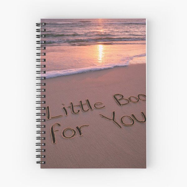 Item preview, A Little Boo For You Sand Inscription With Glowing Ghost At Sunset Beach designed and sold by chase-thewave.