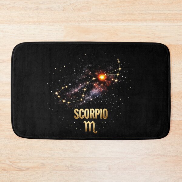 Item preview, Scorpio Zodiac Constellation – Golden Stars Celestial Astrology Design designed and sold by Classic Chaos Creations.