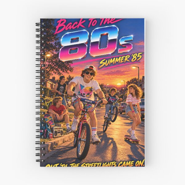 Item preview, Back to The 80's: Summer '85 Out 'Til The Streetlights Came On! designed and sold by Moviebuff91.