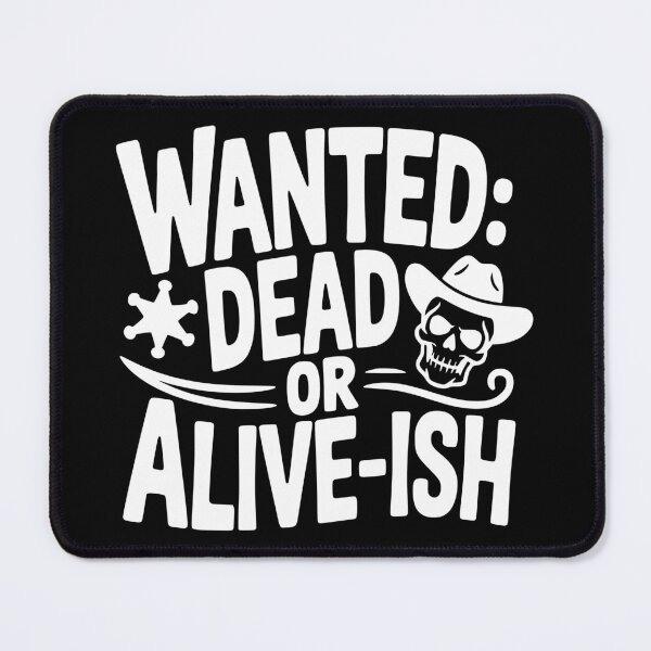 Item preview, Wanted Dead or Alive-ish designed and sold by theartfulaspie.