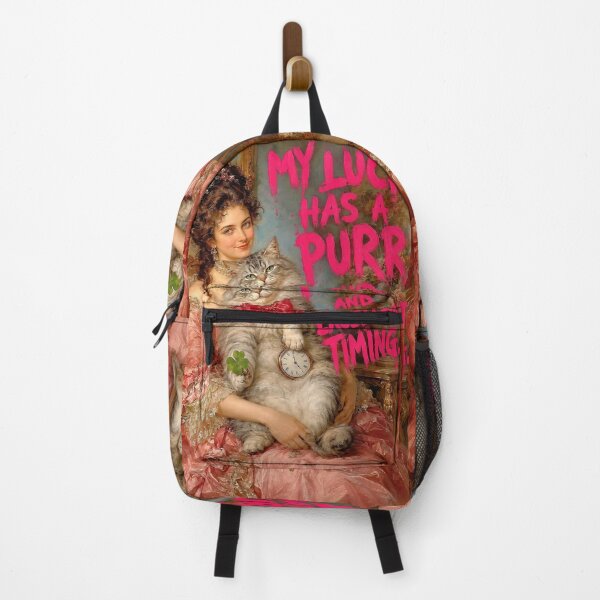 Item preview, Lucky Rococo Princess with Cat and Pocket Watch designed and sold by Fairytale Emporium.