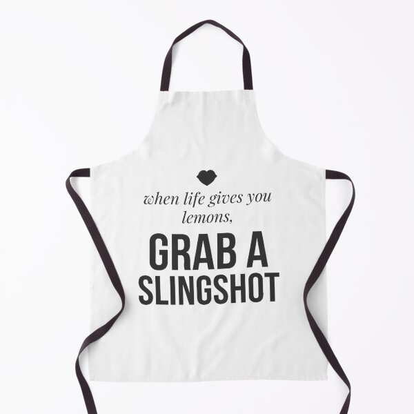 Item preview, When life gives you lemons, grab a slingshot designed and sold by LoveofLemons.