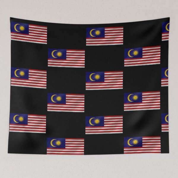 Item preview, Malaysian Flag Wave Malaysia Pride Design designed and sold by YAZ.
