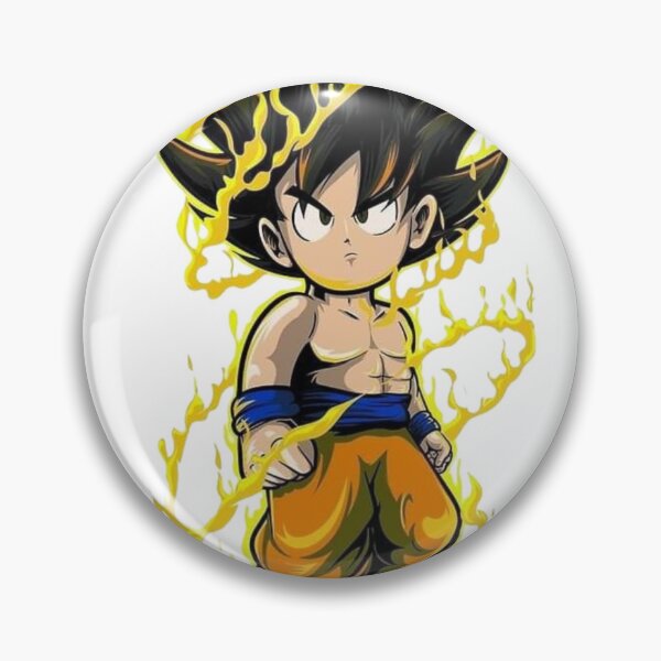 Item preview, Goku Kid Aura Power Saiyan Art designed and sold by SelosoPaheng.