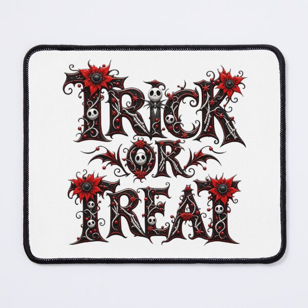 Item preview, Christmas Halloween Skeleton typography designed and sold by Nycxara.