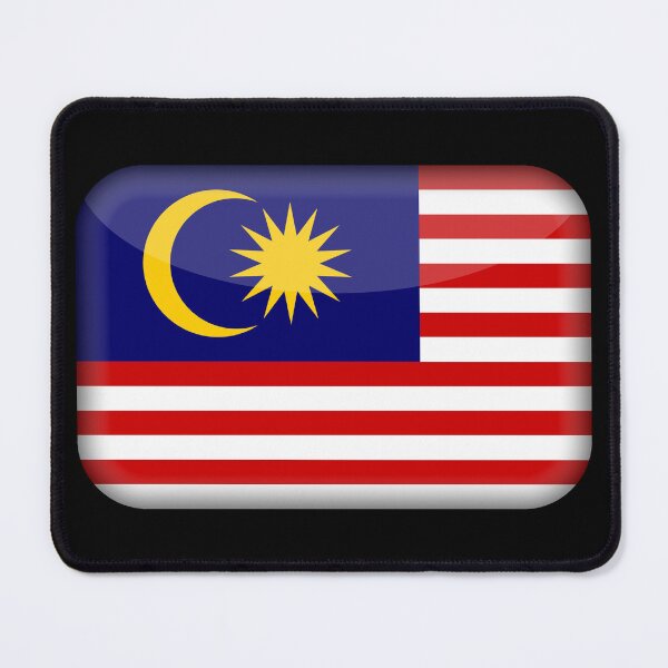 Item preview, Malaysian 3D Flag Malaysia Pride Design designed and sold by YAZ.