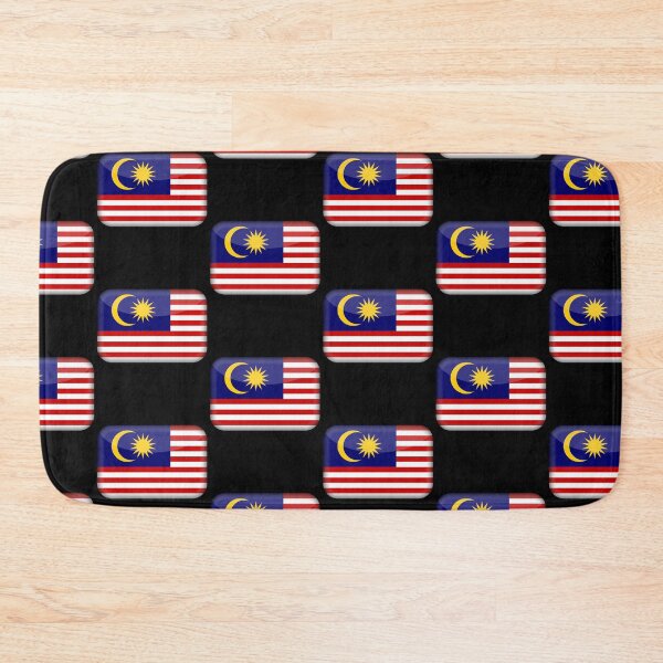 Item preview, Malaysian 3D Flag Malaysia Pride Design designed and sold by YAZ.