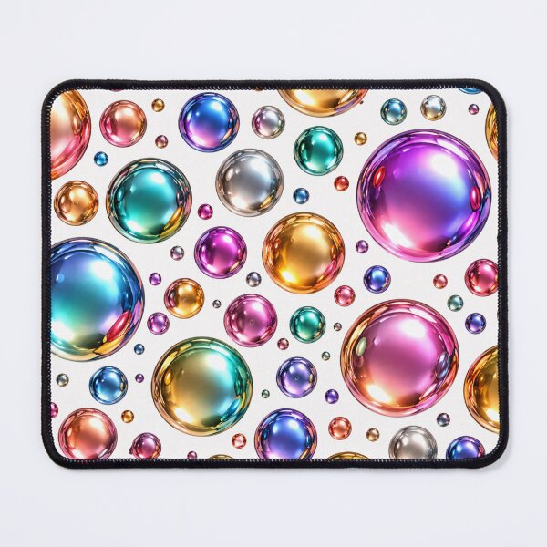 Item preview, Multicolor Metallic Bubbles designed and sold by Axokris.