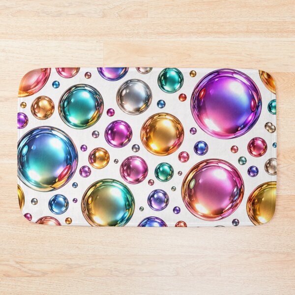 Item preview, Multicolor Metallic Bubbles designed and sold by Axokris.