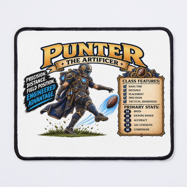 Item preview, Punter — The Artificer designed and sold by Fantasy Football Company.