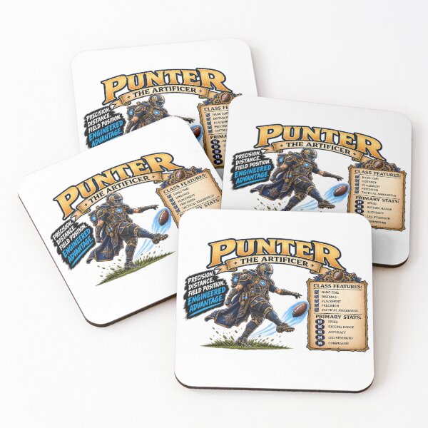 Item preview, Punter — The Artificer designed and sold by Fantasy Football Company.