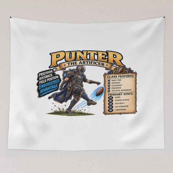 Item preview, Punter — The Artificer designed and sold by Fantasy Football Company.