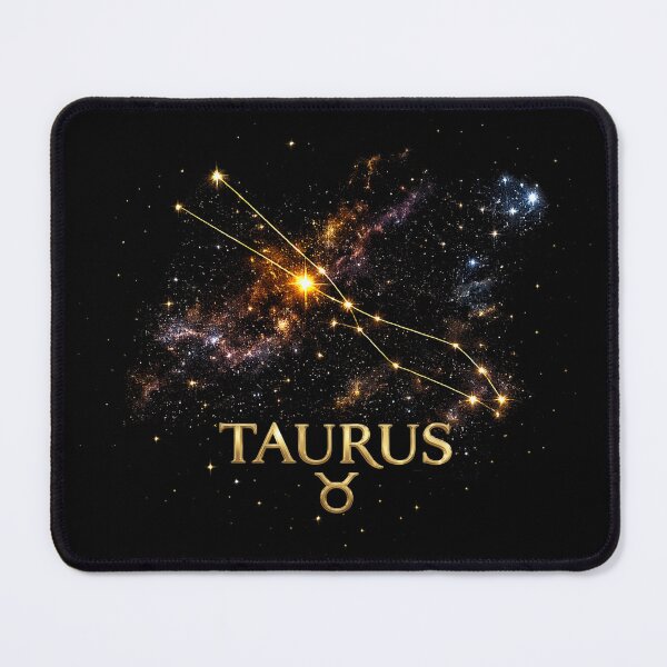 Item preview, Taurus Zodiac Constellation – Golden Stars Celestial Astrology Design designed and sold by Classic Chaos Creations.