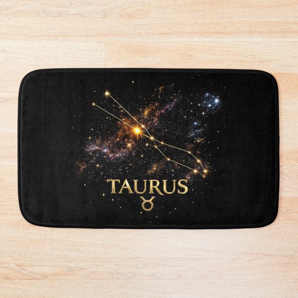 Item preview, Taurus Zodiac Constellation – Golden Stars Celestial Astrology Design designed and sold by Classic Chaos Creations.