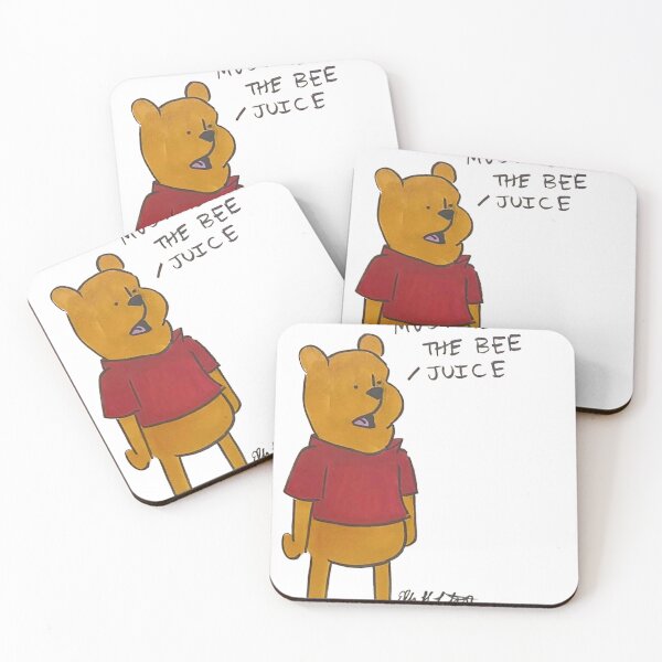Item preview, Winnie the Pooh - Bee Juice designed and sold by ellenliebenthal.