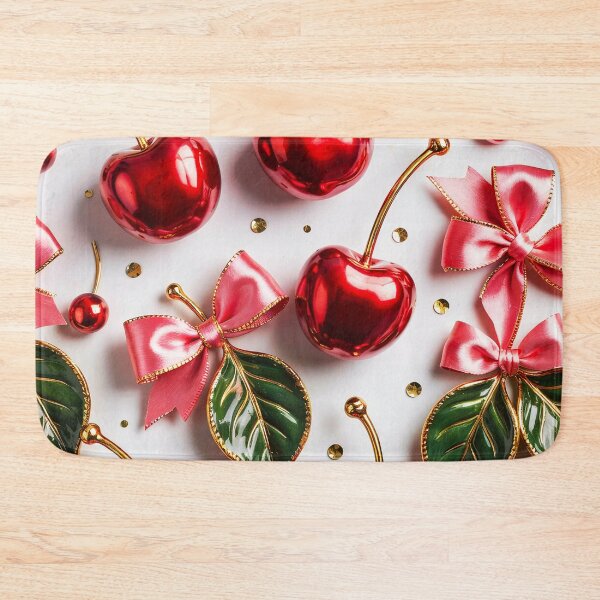 Item preview, Glossy Cherries & Pink Bows designed and sold by Exodoi.