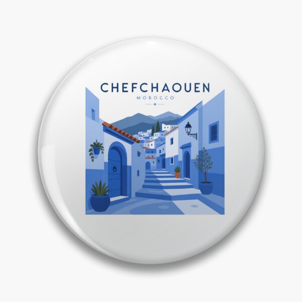 Aperçu de l'œuvre Chefchaouen créée et vendue par Designed by Cathy <3.