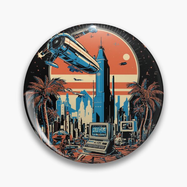 Item preview, Retro Futurism 2027 designed and sold by ChicTrendz.