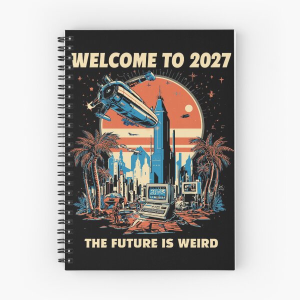 Item preview, Retro Futurism 2027 designed and sold by ChicTrendz.