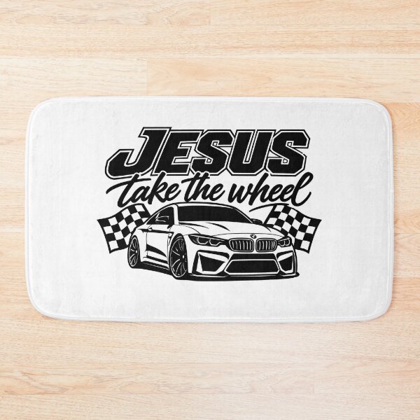 Item preview, jesus take the wheel race car  designed and sold by OCD_JESSICA.
