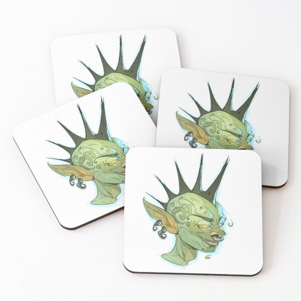 Item preview, Goblin portrait designed and sold by Artofbouboulonlon.