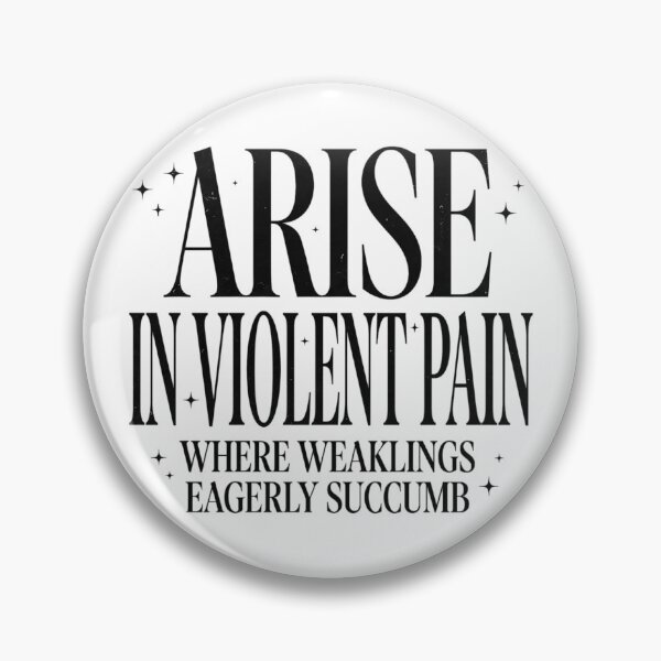 Item preview, Arise — In Violent Pain Where Weaklings Eagerly Succumb designed and sold by Obiechefu.