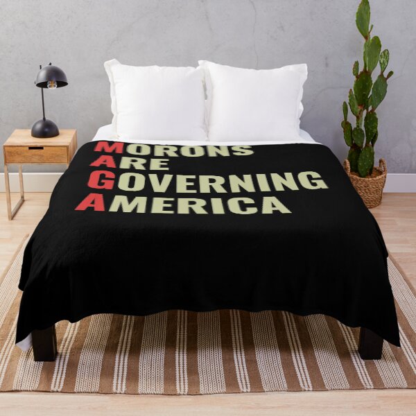 Item preview, Morons Are Governing America | Anti Trump Shirt, Liberal Shirt, Democrat Shirt, Funny Political designed and sold by faridman.