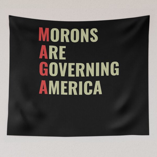 Item preview, Morons Are Governing America | Anti Trump Shirt, Liberal Shirt, Democrat Shirt, Funny Political  designed and sold by faridman.