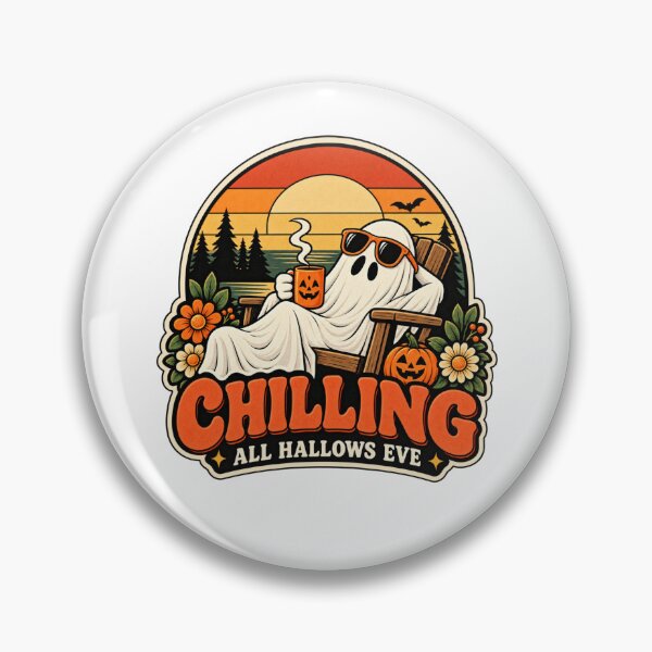 Artikelvorschau, Happy Halloween chilling entworfen und verkauft von DailyQuestPrint.