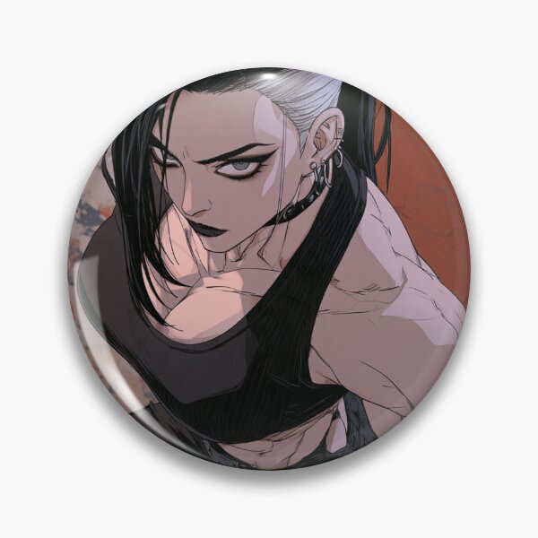 Item preview, Anime Goth Muscle - Undercut High Angle Gym Art designed and sold by AxeWave.