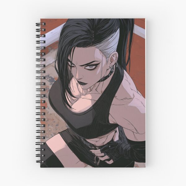 Item preview, Anime Goth Muscle - Undercut High Angle Gym Art designed and sold by AxeWave.