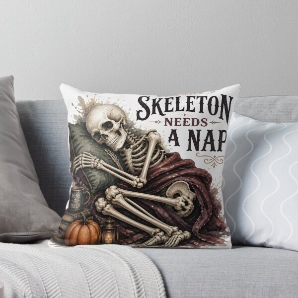 Item preview, Skeleton Needs A Nap designed and sold by RoyesButler.
