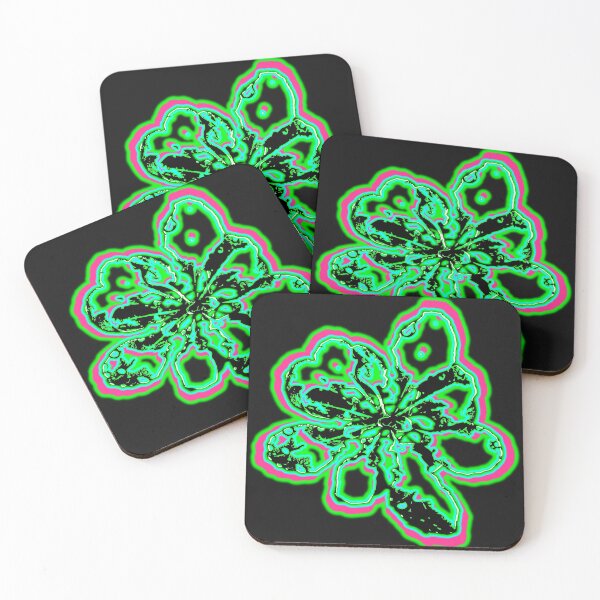 Item preview, Green and Pink Trippy Plant designed and sold by Mageic713.