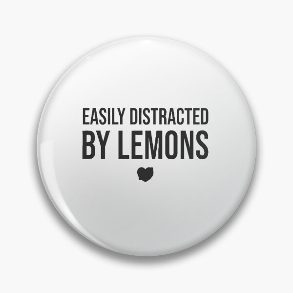 Item preview, Easily distracted by lemons designed and sold by LoveofLemons.